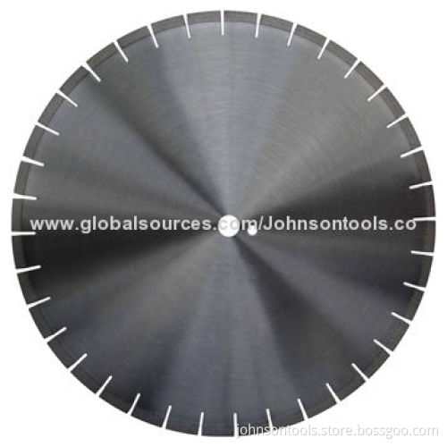 500mm silent saw blade, laser welded for wet and dry cutting kinds of stones and with no noise